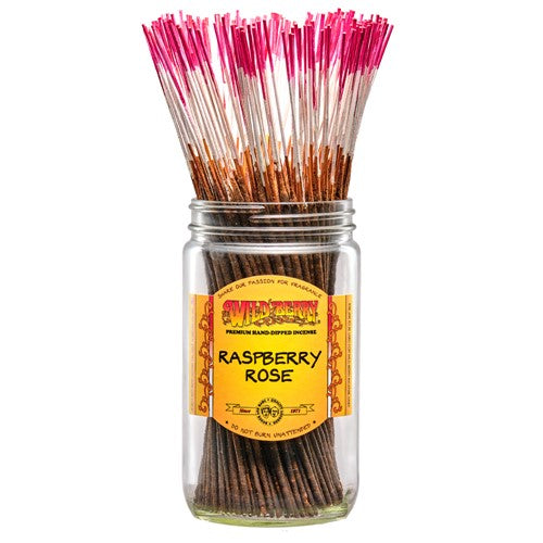 Raspberry Rose Incense Sticks (pack of 10)