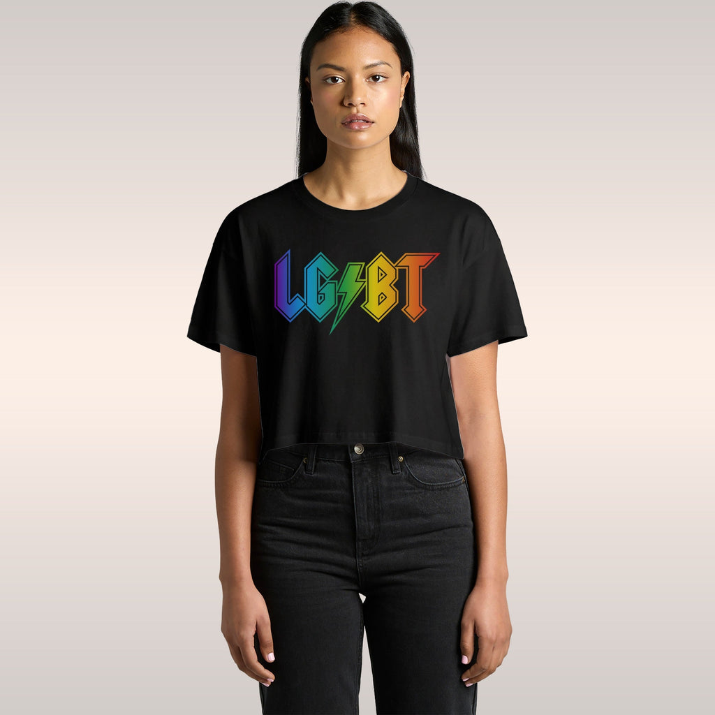 LGBTQ Rocks Women's Baby Tee