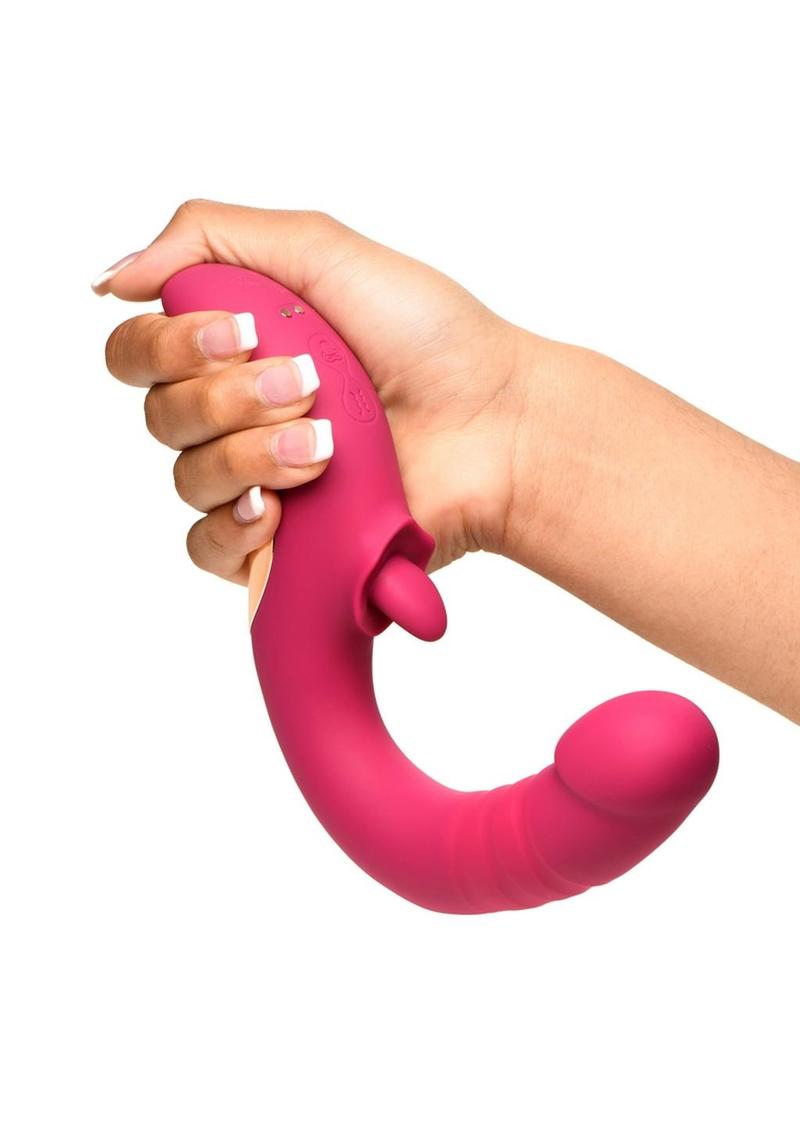 Lickgasm Tease Please Thrusting & Licking Vibrator