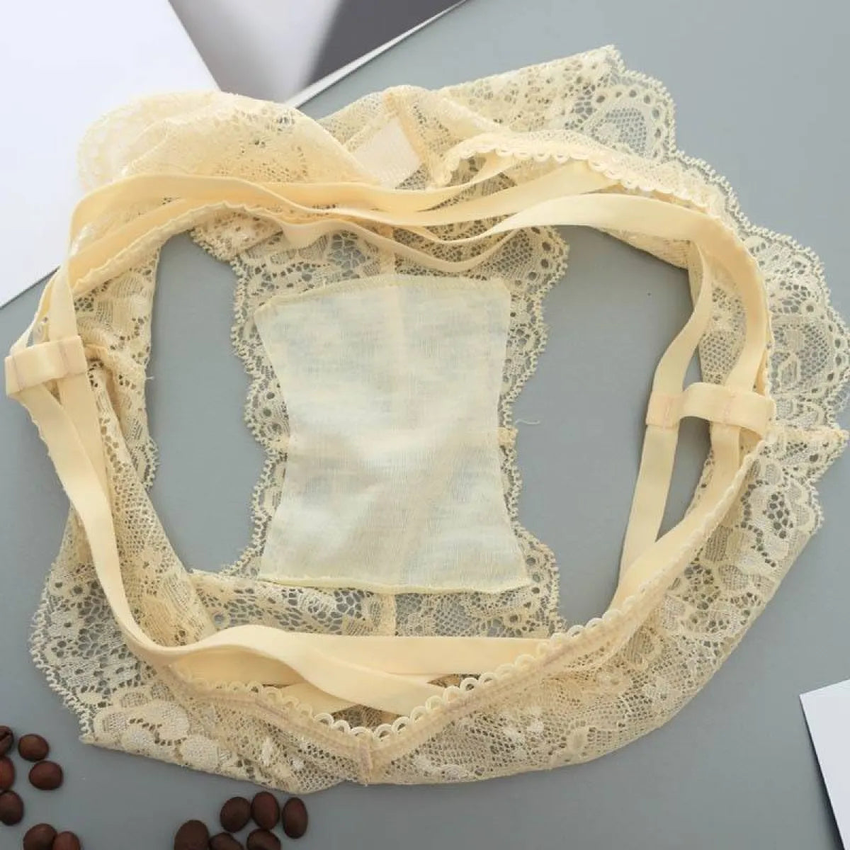 Low-Rise Panties With Cross Straps