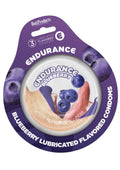 Endurance Blueberry Flavored Lubricated Condoms Pack