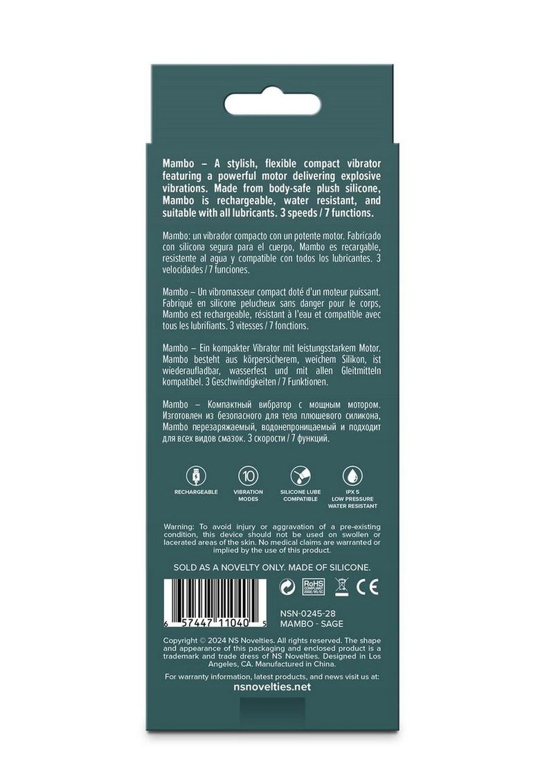 Lust-N-Dreams Mambo Silicone Mini Vibrator