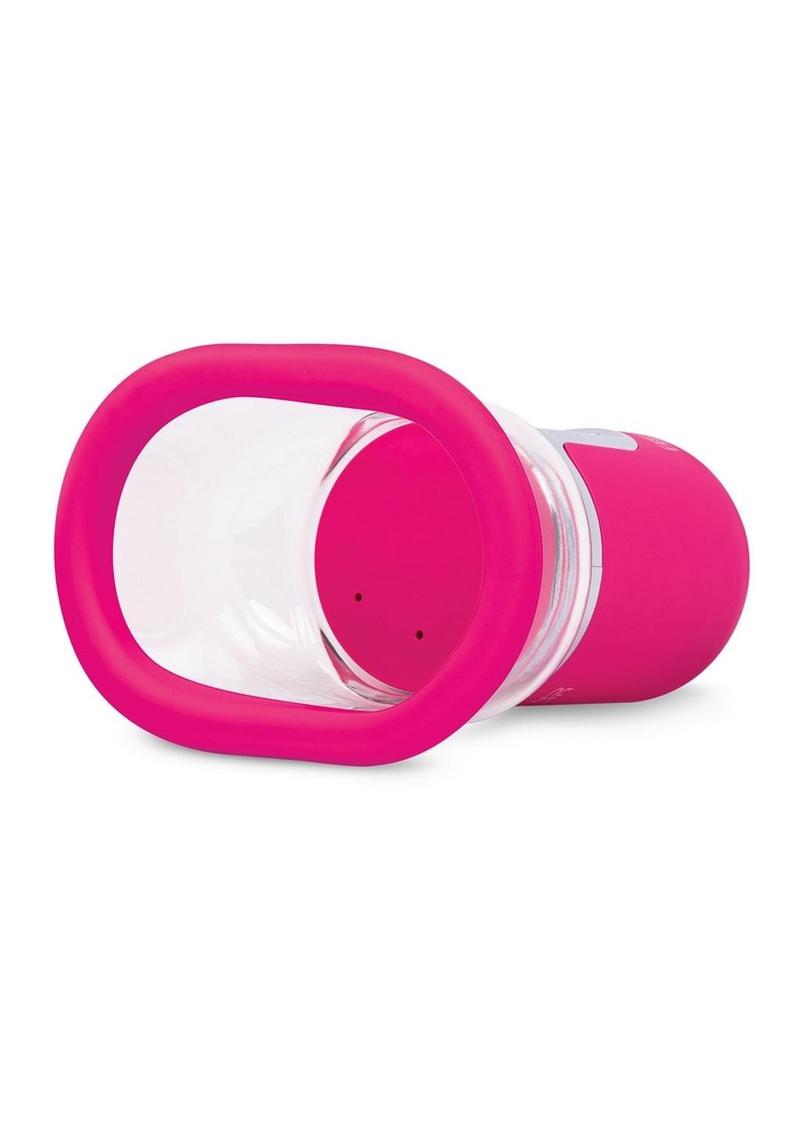Lux Fetish Rechargeable Auto Pussy Pump with Clit Clamp