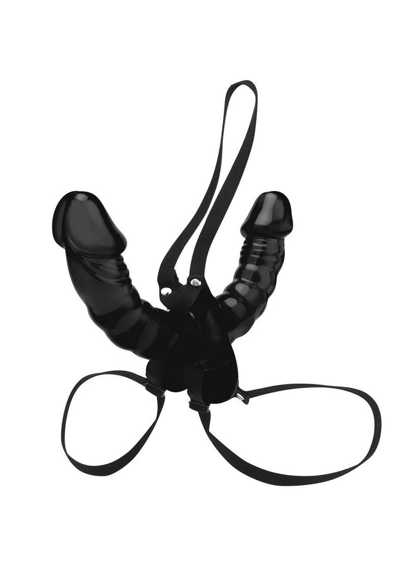 Lux Fetish Vibrating Pleasure For Strap-On With Wired Remote Controls