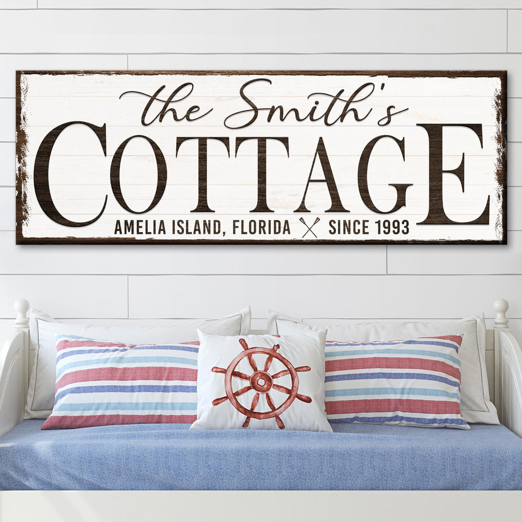 Cottage Beach House Sign II