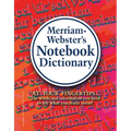 Merriam-Webster's Notebook Dictionary - Paperback