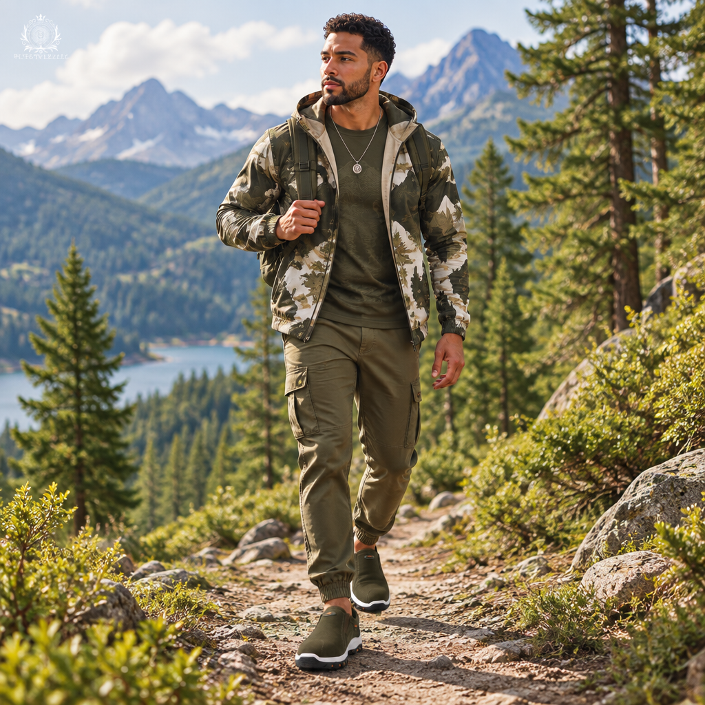 Men’s Everyday Casual Shoes | Artificial-Leather Upper & Lightweight EVA Sole | Outdoor Wear, Travel & Daily Style