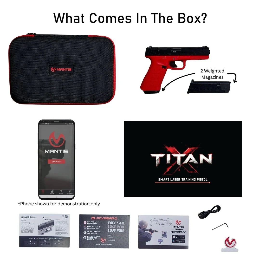 Mantis TitanX: Save Ammo with the Ultimate Laser Pistol - Optic Ready