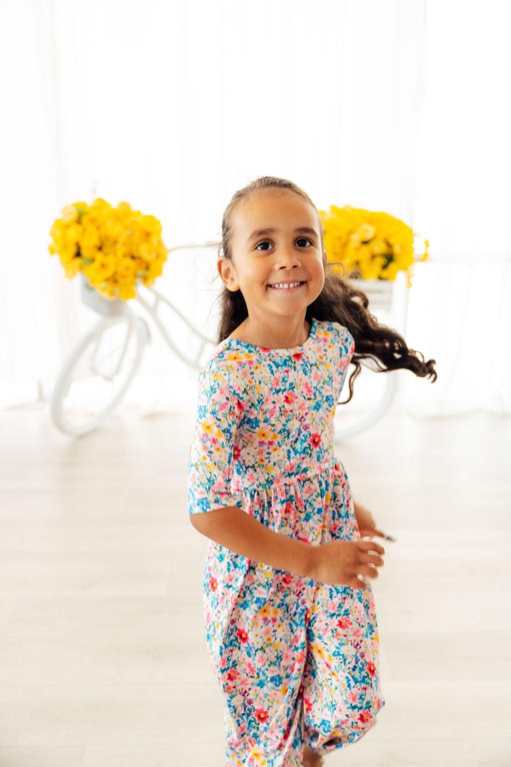 Fluttering Flowers Wide Leg Jumpsuit