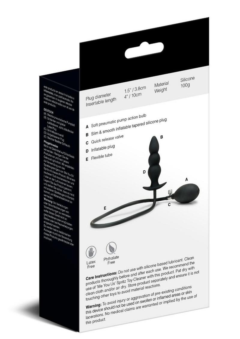 Me You Us Inflatable Anal Plug