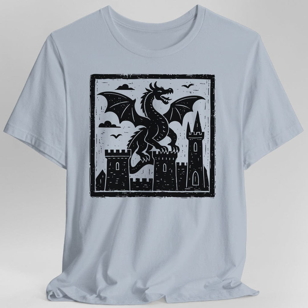 Medieval Woodcut Dragon Shirt