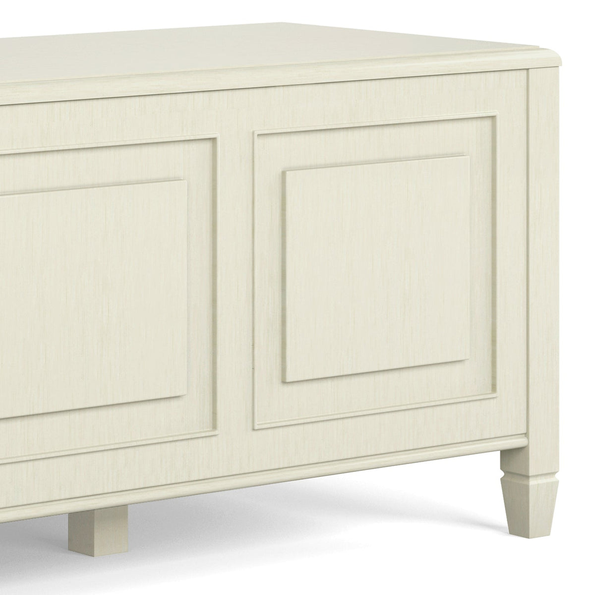 Connaught 51 Inch Wide Solid Wood Storage Bench Trunk in Antique