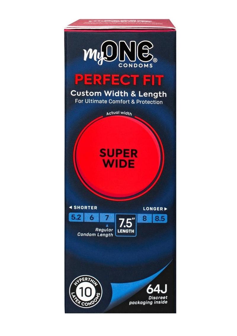 MyONE Super Wide Condoms Custom Fit