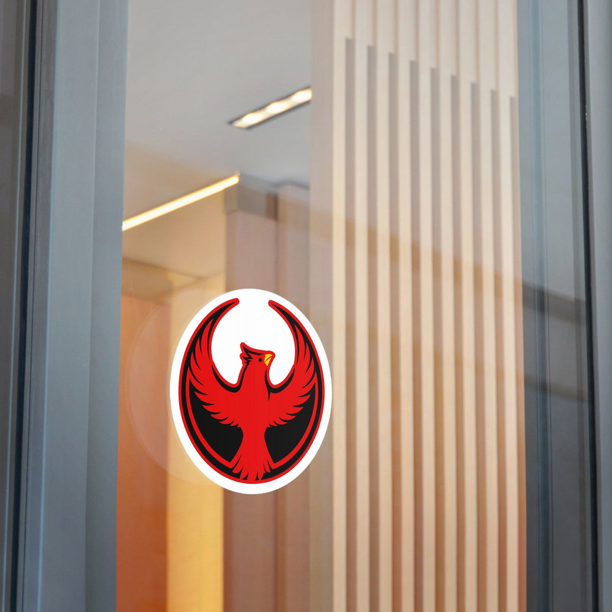 Northern Cardinal Rebel Alliance Sticker