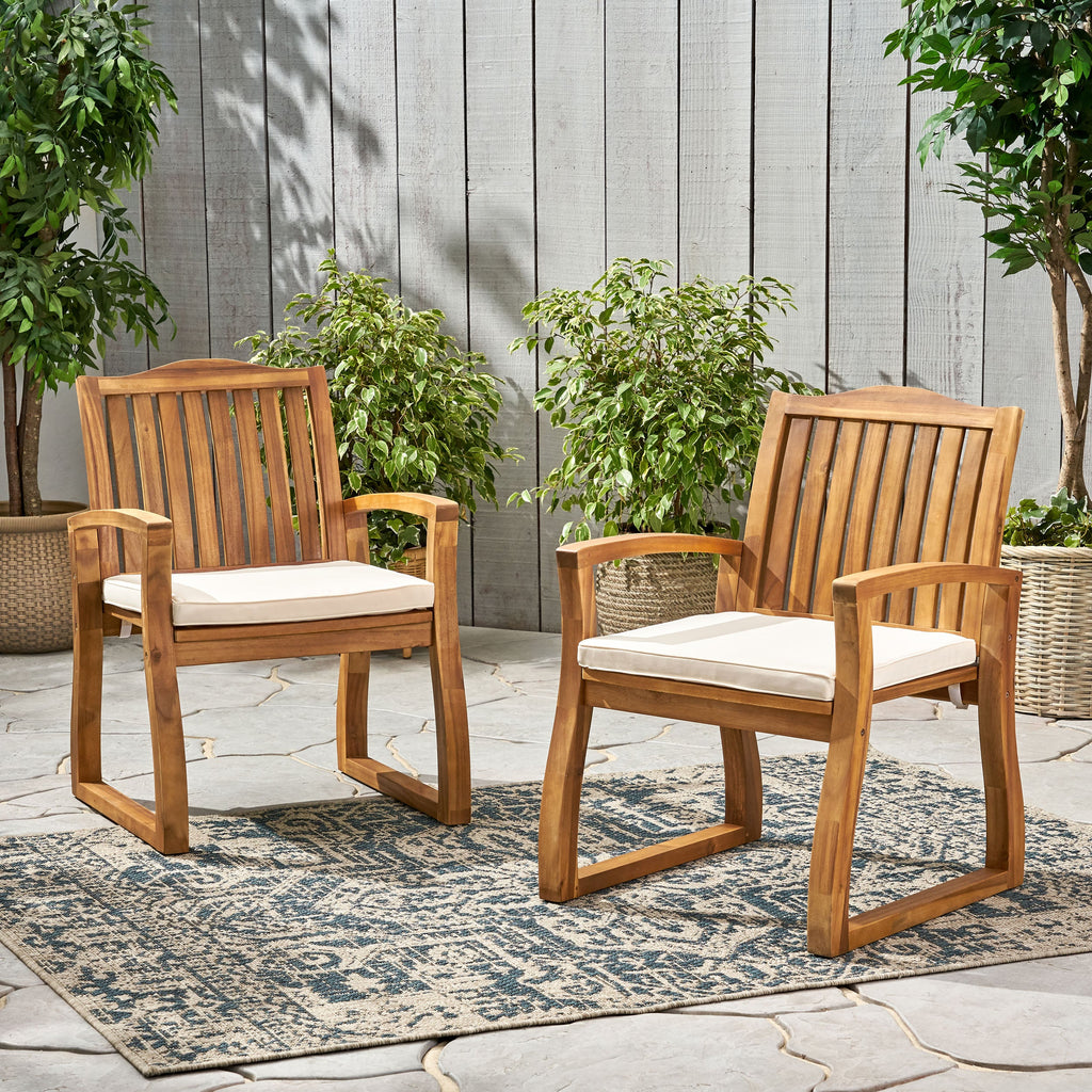 Della Wood KD Armchair