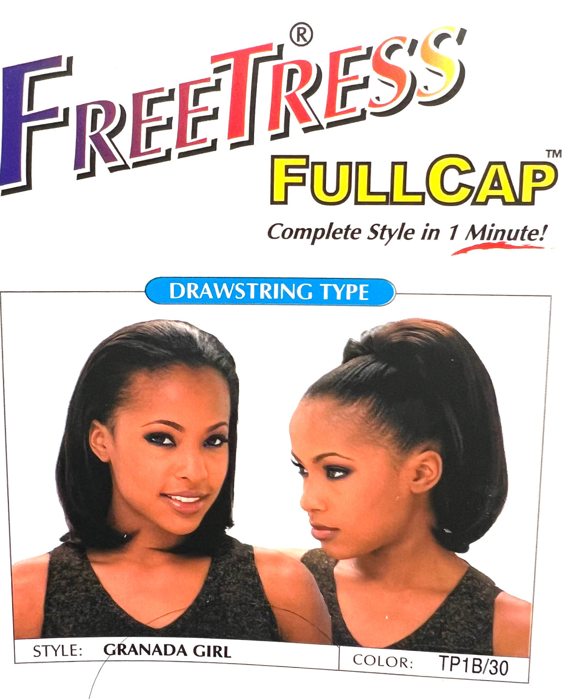 FreeTress Granada Girl Drawstring Fullcap Wig, TT30