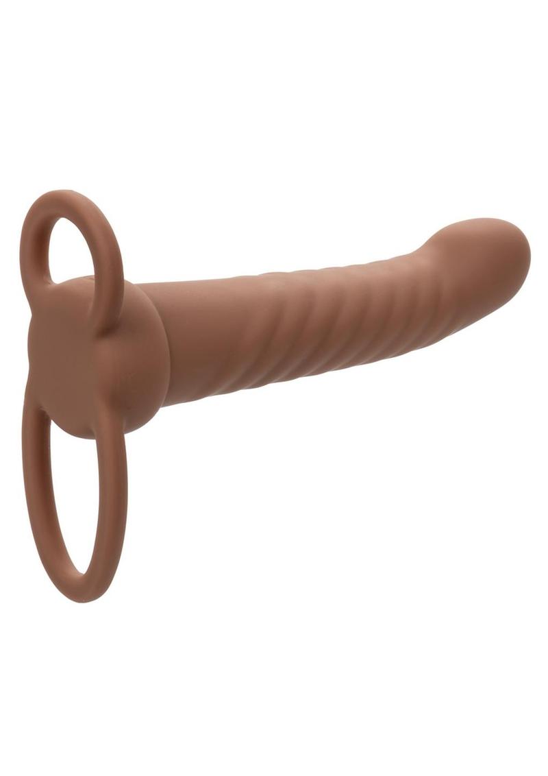 Performance Maxx Silicone Ribbed Dual Penetrator Extender