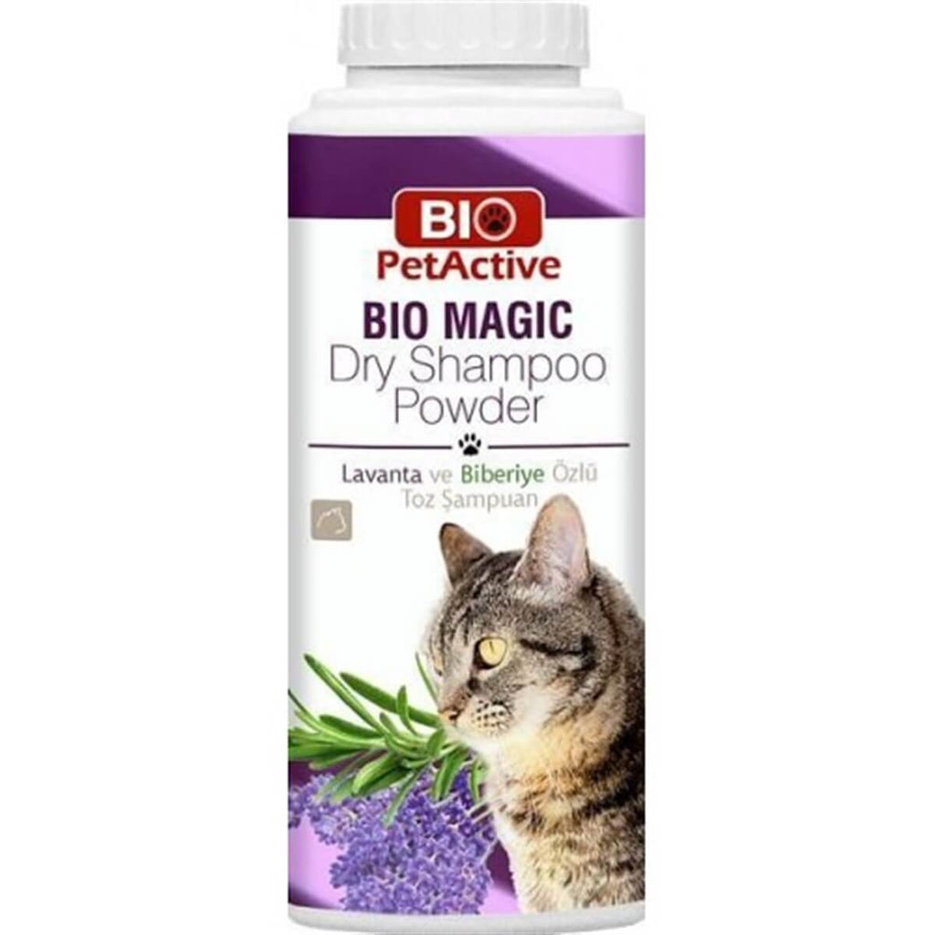 Pet Active Bio Magic Lavender & Rosemary Dry Cat Shampoo 150g