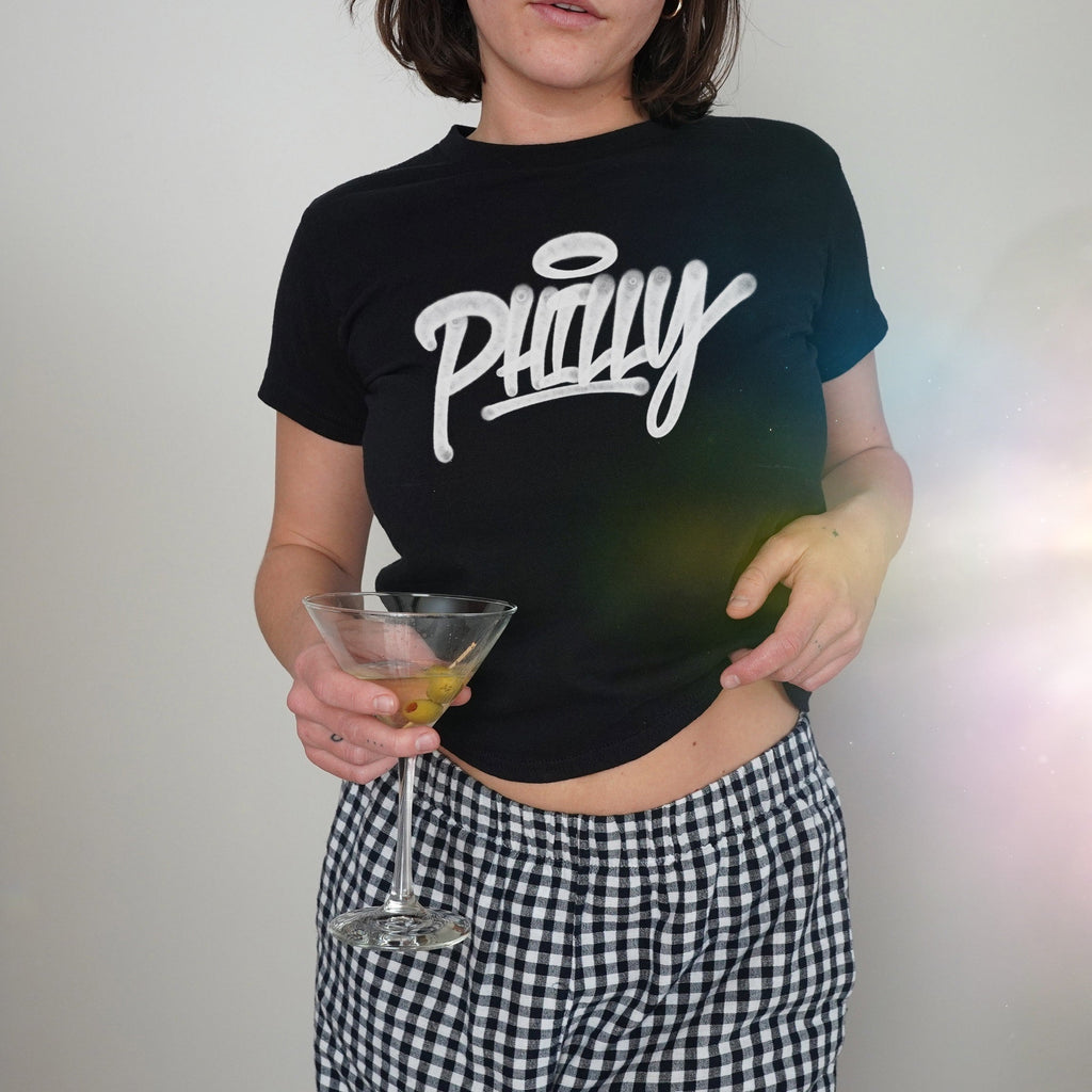 Philadelphia Handstyle Women's Baby Tee