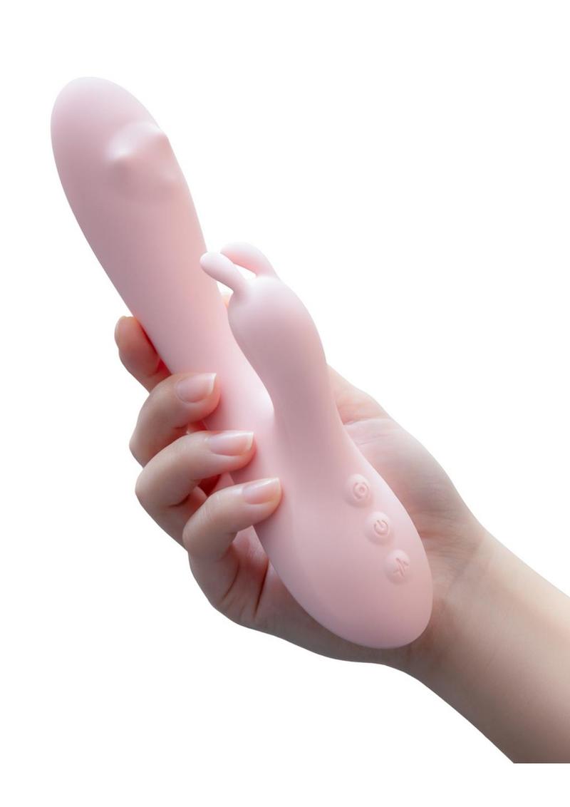 Play With Me Fairy Flutter Rechargeable Silicone Rabbit Vibrator