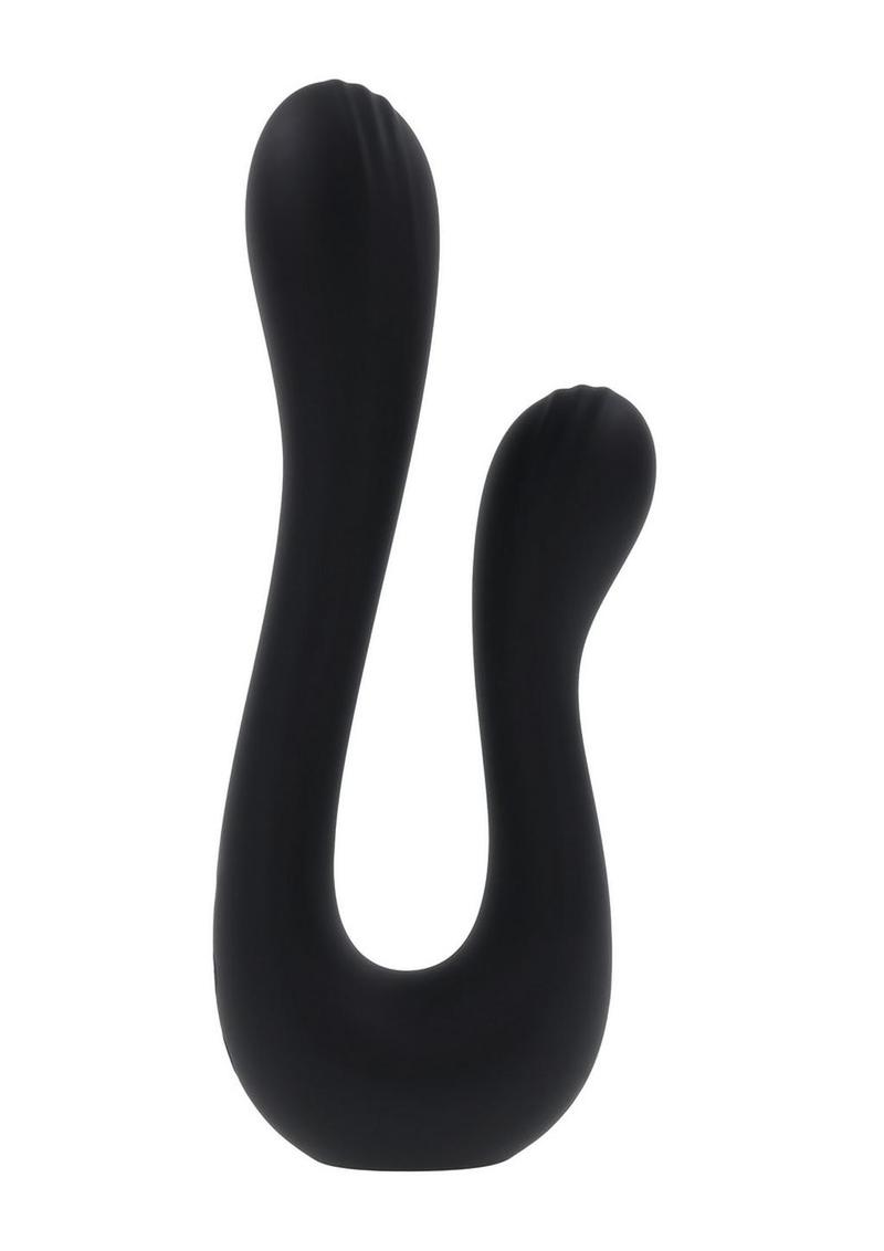Playboy The Swan Rechargeable Silicone Dual Vibrator