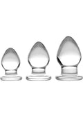 Prisms Triplets Glass Plug Set