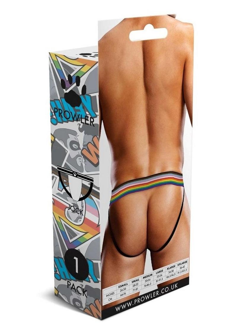 Prowler Comic Book Jockstrap Grey Pride Print