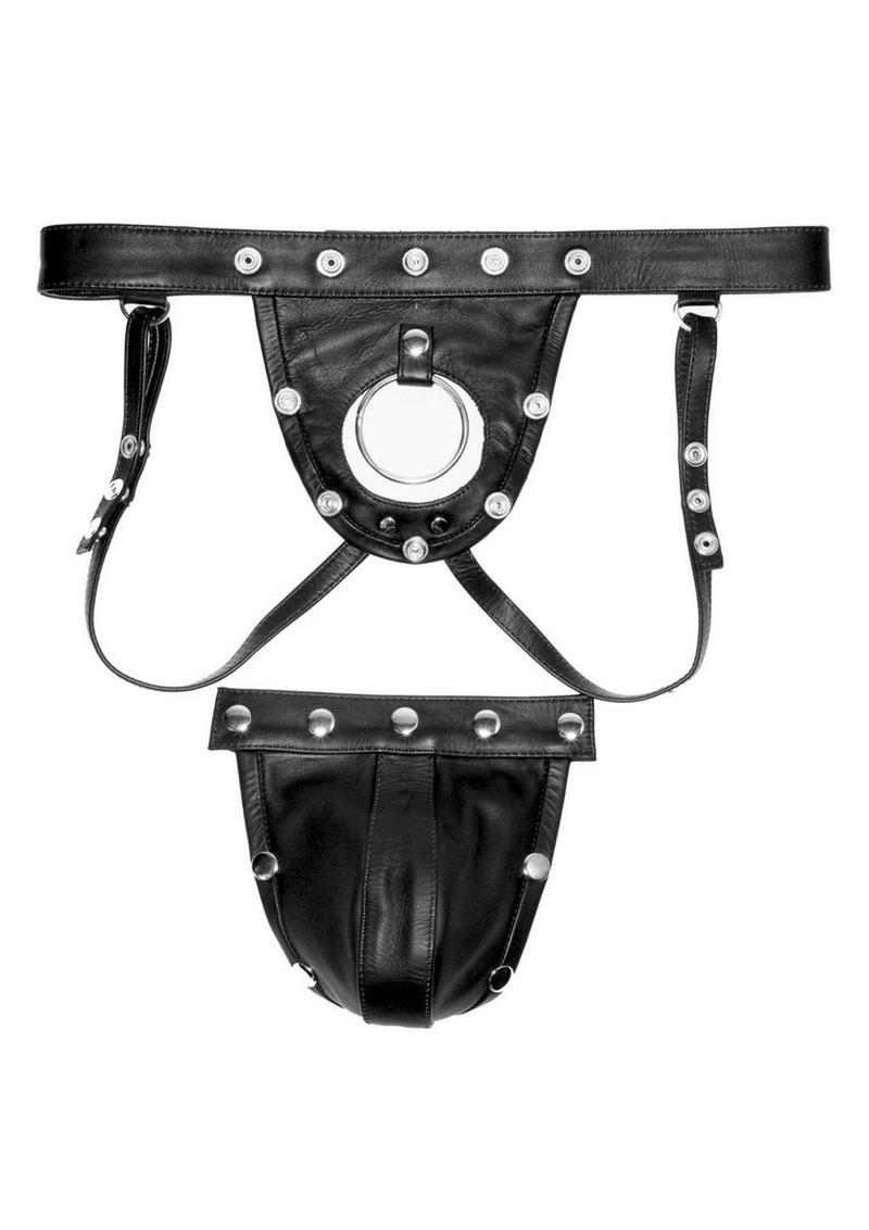 Prowler Leather Harness Men's Jockstrap