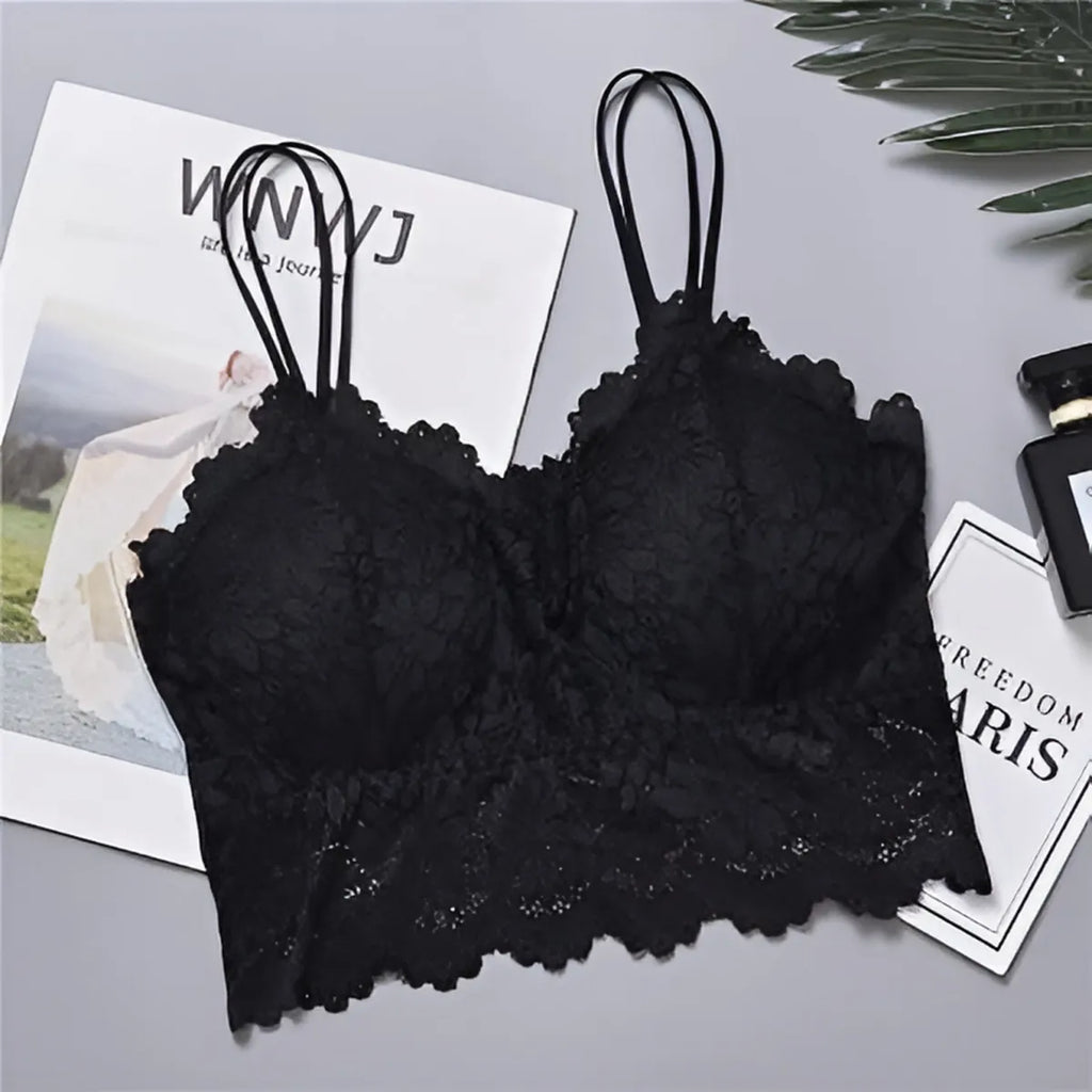 Lace V Neck Bralette
