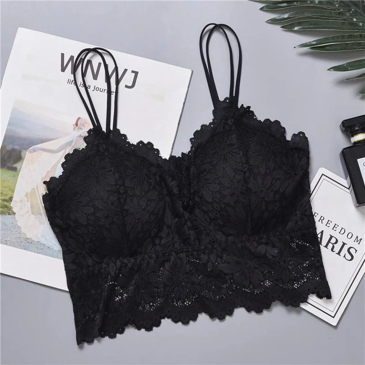 Lace V Neck Bralette