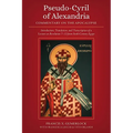 Pseudo-Cyril of Alexandria - Paperback