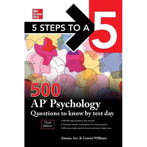 5 Steps to a 5: 500 AP Psychology Questions to Know by Test Day, Third Edition - Paperback