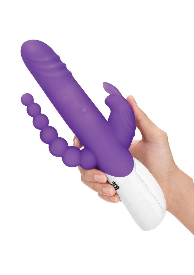 Essentials Double Rechargeable Penetration Rabbit Vibrate