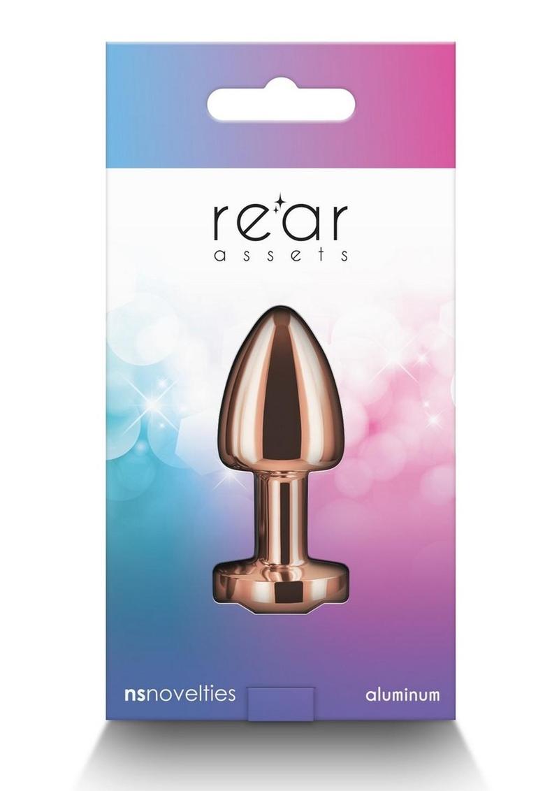 Rear Assets Aluminum Anal Plug - Petite