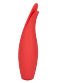 Red Hot Sizzle Rechargeable Silicone Vibrator for Clitoral Stimulation