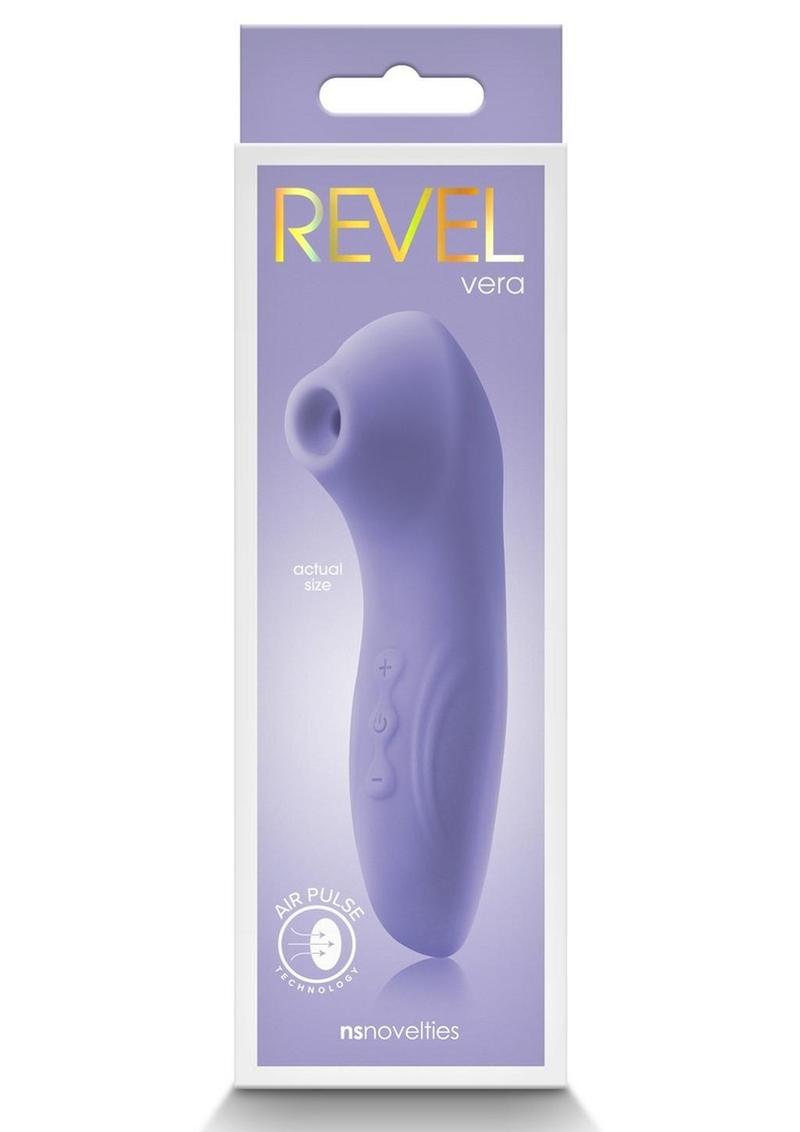 Revel Vera Rechargeable Silicone Clitoral Stimulator Air Pulse
