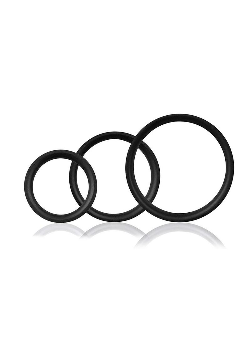 Screaming O Ring O Pro x3 Silicone Waterproof C-Rings Set
