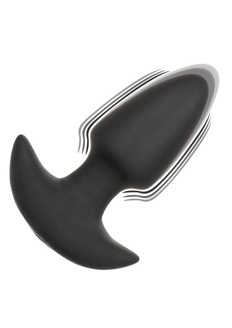 Rock Bottom Vibrating Thrusting Probe USB Silicone Anal Vibrator