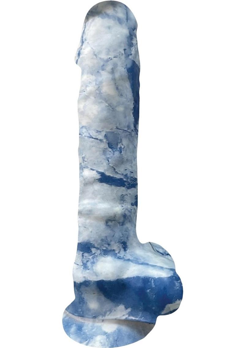 Zeus Rock Cocks Stone Effect Silicone Dildo
