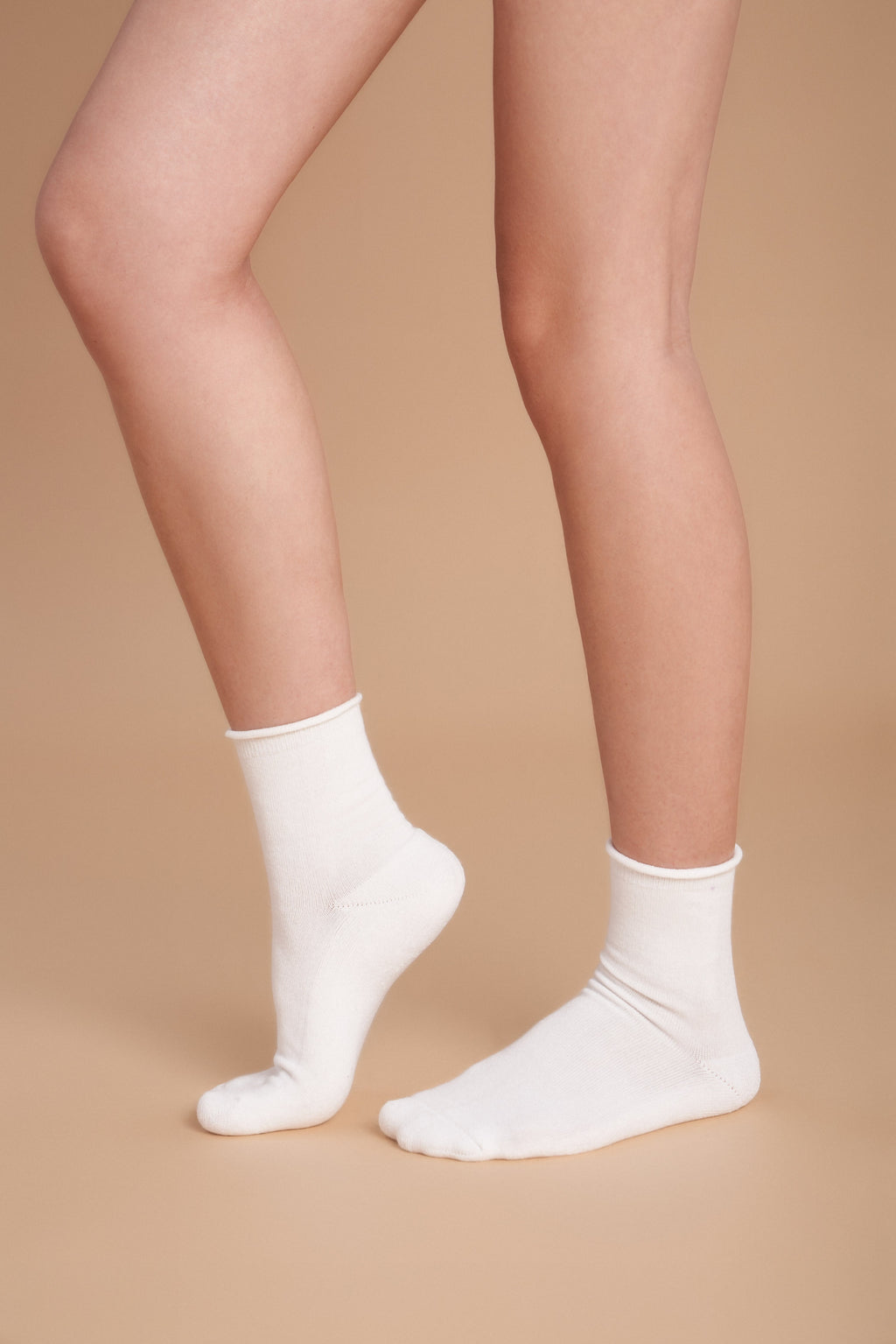 6-Pack Women's Roll Top Socks
