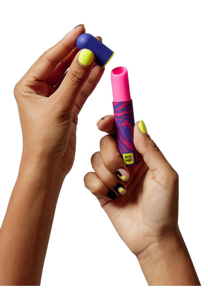 ROMP Lipstick Vibrating Clitoral Stimulator – Rechargeable Pleasure