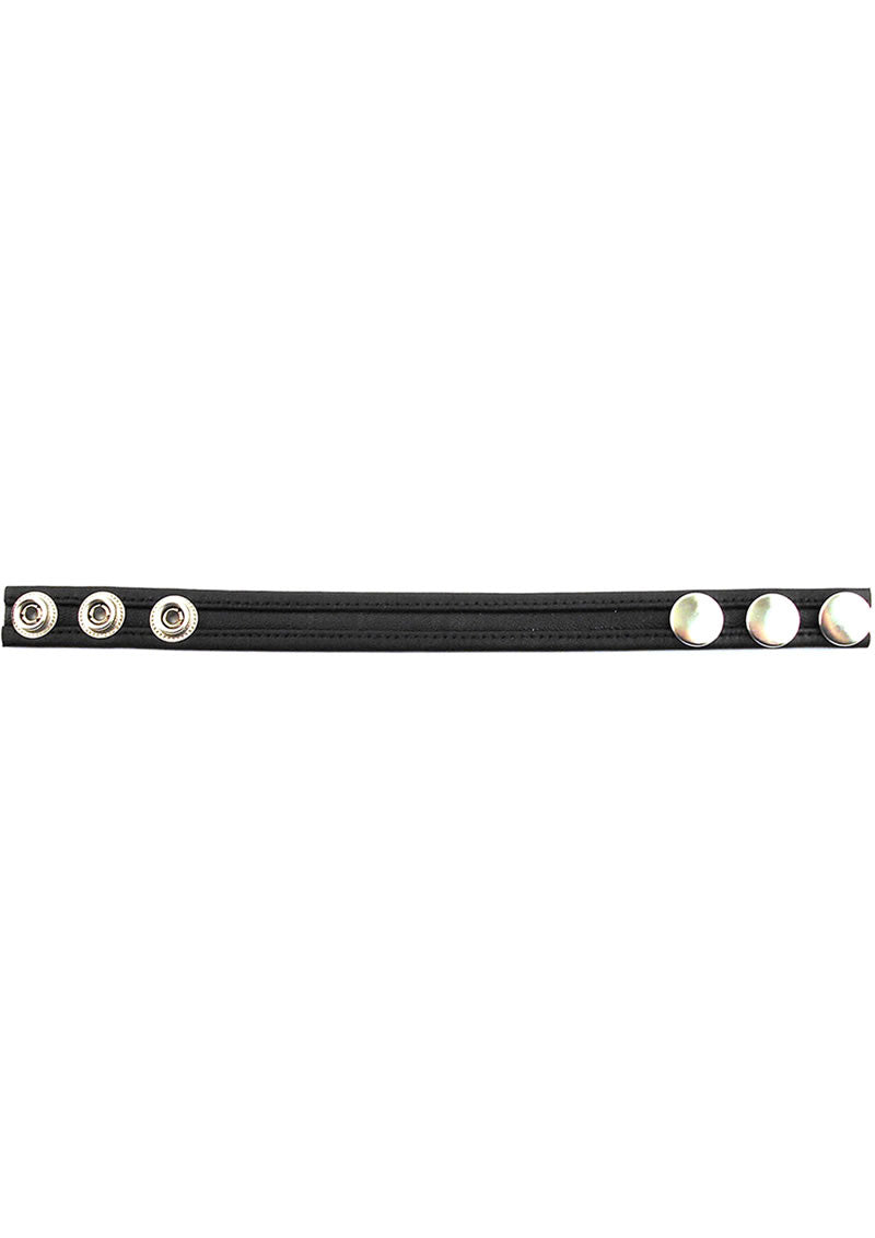 Rouge Leather Adjustable Cock Strap