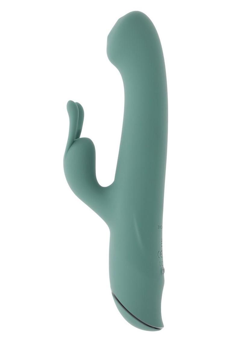 Evolved Satin Swirl Rabbit Vibrator