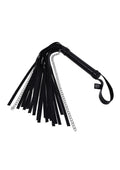 Leather Flogger with Chain
