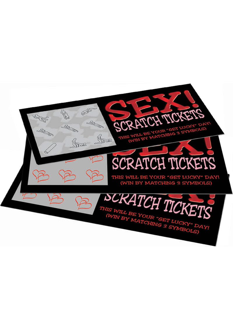 Sex Scratch Tickets 8 Fun Scratch-Off Tickets for Couples