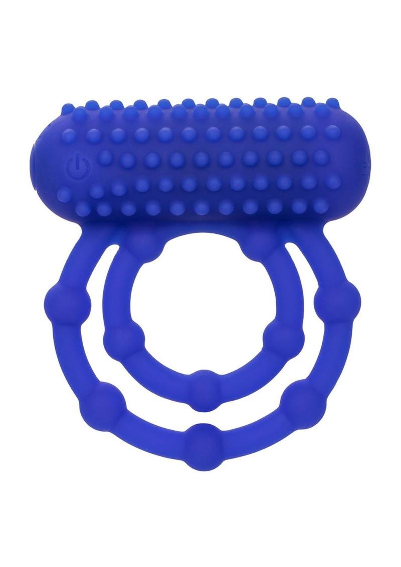 Silicone Rechargeable 10 Bead Maximus Ring For Perfect Pleasure