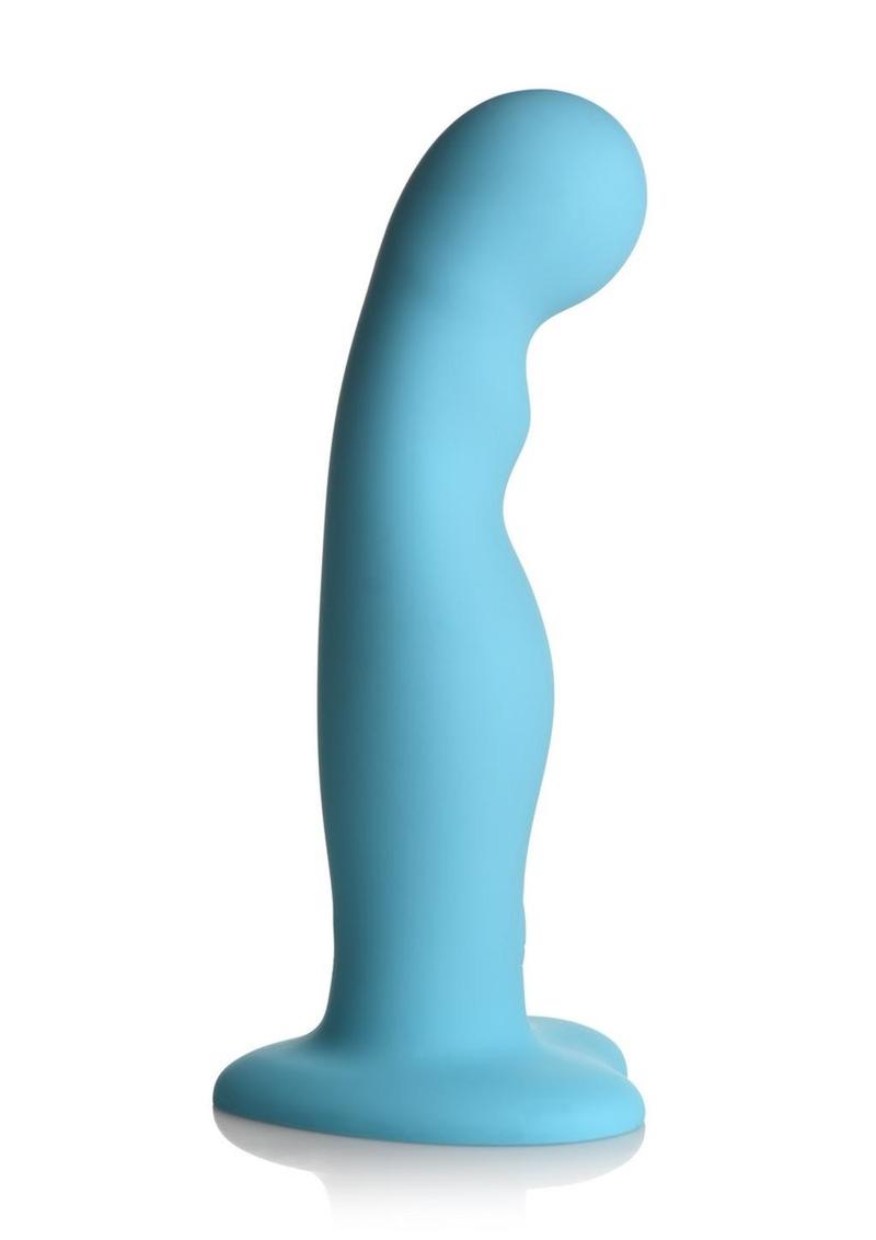 Simply Sweet 21x Vibrating Thick Silicone Dildo with Remote Control