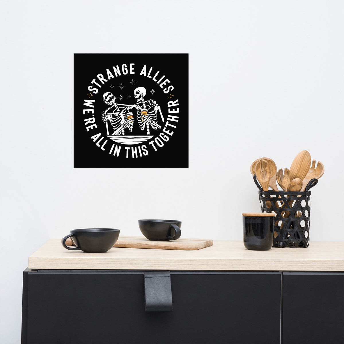 Social Club Giclée Print