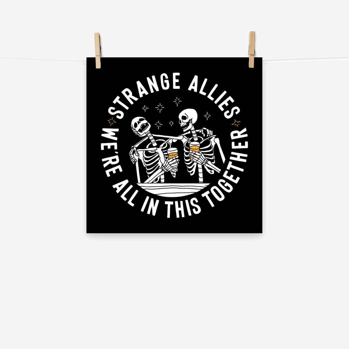 Social Club Giclée Print