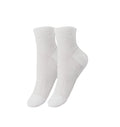 TITTIMITTI® Women’s 100% Organic Mercerized Cotton Filo di Scozia Socks — 1 Pair, Made in Italy